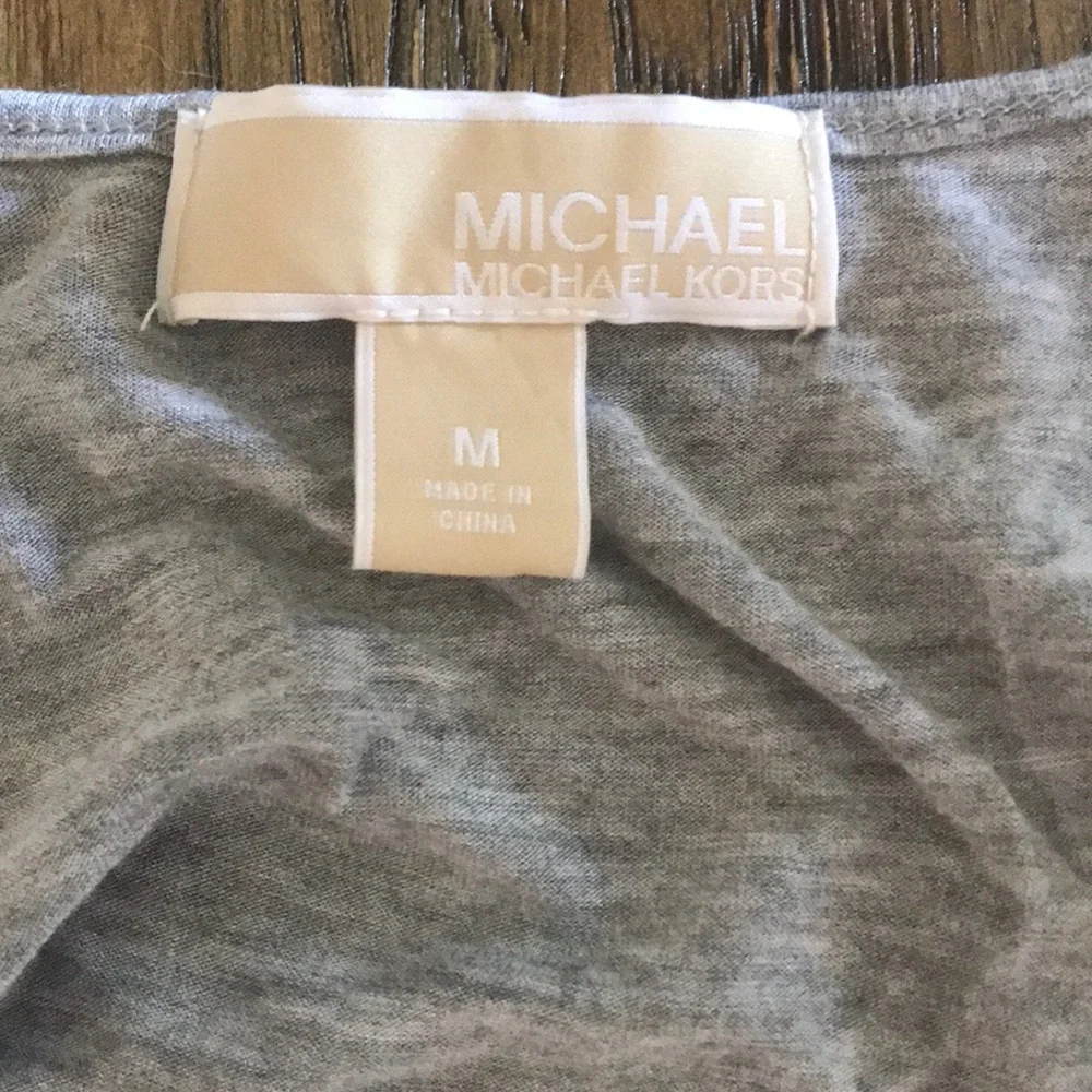 Sequins spaghetti strap tank top Michael Kors